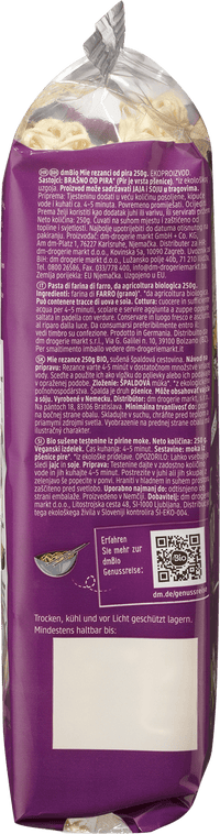 Noedels, Mie noedels van spelt, 250 g