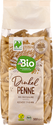 Nudeln, Penne aus Dinkel, 500 g