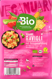 Nudeln, Ravioli mit Bolognesefüllung, 250 g
