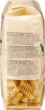 Nudeln, Spirelli aus Hartweizen, No.48, 500 g