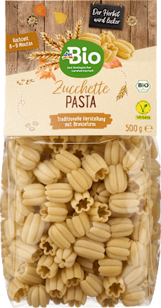 dmBio Nudeln, Zucchette aus Hartweizengrieß, 500 g