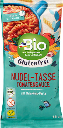 Nudeltasse Tomatensauce, glutenfrei, 68 g