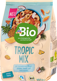 Nuss- & Fruchtmischung, Tropic Mix, 200 g