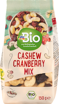 Nuss- & Trockenfrüchtemischung Cashew Cranberry Mix, 150 g