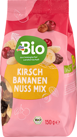 Nuss- & Trockenfrüchtemischung, Kirsch Bananen Nuss Mix, 150 g