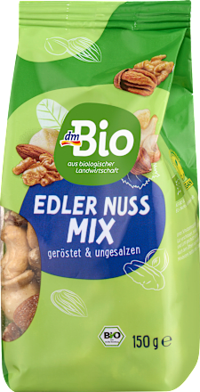 Nussmischung, Edler Nuss Mix, geröstet & ungesalzen, 150 g