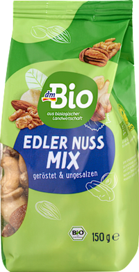 Nussmischung, Edler Nuss Mix, geröstet & ungesalzen, 150 g