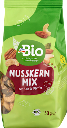 Nussmischung, Nusskernmix mit Salz & Pfeffer, 150 g