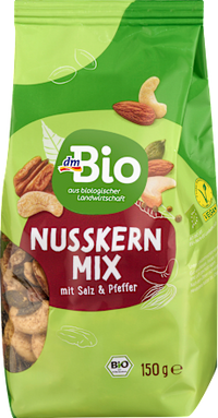 Nussmischung, Nusskernmix mit Salz & Pfeffer, 150 g