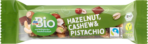 Nussriegel, Hazelnut, Cashew & Pistachio, 35 g