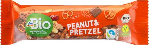 Nussriegel, Peanut & Pretzel, 35 g