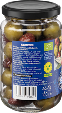Oliven-Mix mit Kräutern, 180 g
