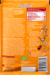 dmBio Pancakes, Pumpkin Spice, 135 g