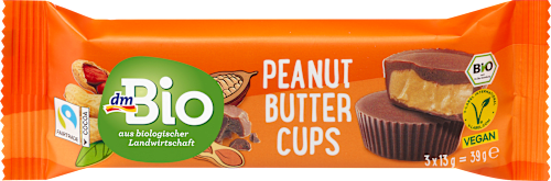 Peanut Butter Cups (3 Stück), 39 g