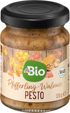 Pesto, Pfifferling Walnuss mit Käse, 120 g