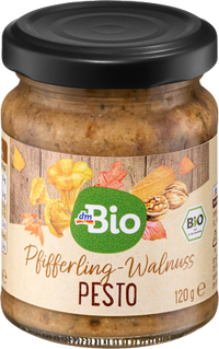 Pesto, Pfifferling Walnuss mit Käse, 120 g