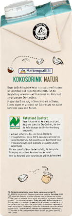 Pflanzendrink, Kokos natur, 1 l