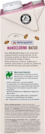 dmBio Pflanzendrink, Mandel Drink, 1 l