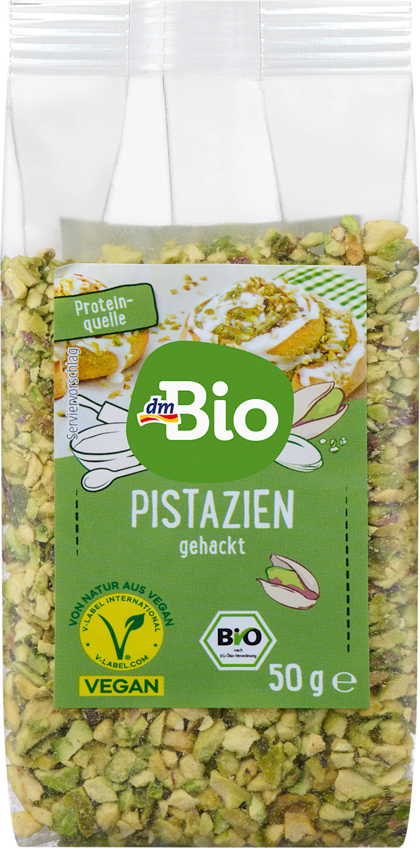 Pistazien, gehackt, 50 g