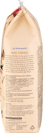 Porridge, Basis mit Dinkel & Flohsamen, 500 g