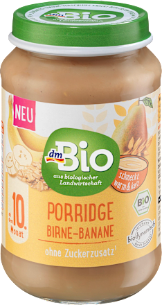 Porridge Birne-Banane ab 10. Monat, 190 g