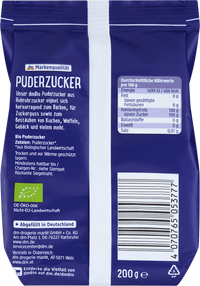 dmBio Puderzucker, 200 g