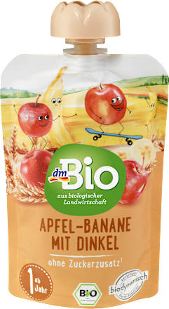 Quetschie Apfel-Banane mit Dinkel ab 1 Jahr, 100 g