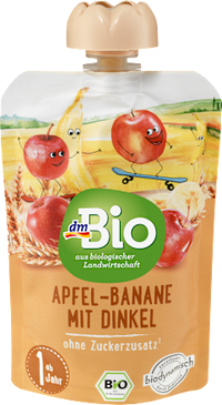 Quetschie Apfel-Banane mit Dinkel ab 1 Jahr, 100 g