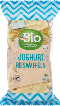 Reiswaffeln, Joghurt, glutenfrei, 100 g