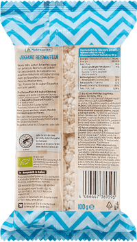 Reiswaffeln, Joghurt, glutenfrei, 100 g