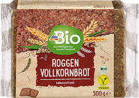 Roggen Vollkornbrot, 500 g