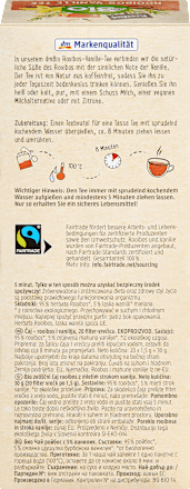 Rooibos thee met vanille (20 zakjes), 30 g