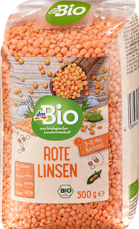 Rote Linsen, 500 g