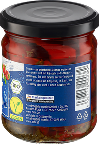 Rote Paprika in Kräuteröl, 80 g