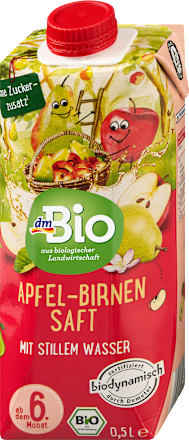 Saft Apfel-Birne mit stillem Wasser, ab dem 6. Monat, 500 ml