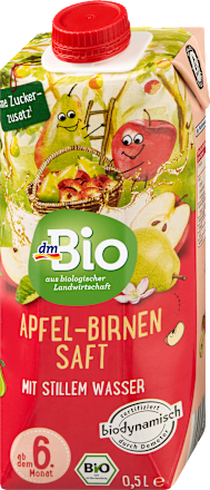 Saft Apfel-Birne mit stillem Wasser, ab dem 6. Monat, 500 ml