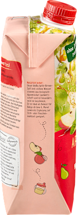 Saft Apfel-Birne mit stillem Wasser, ab dem 6. Monat, 500 ml