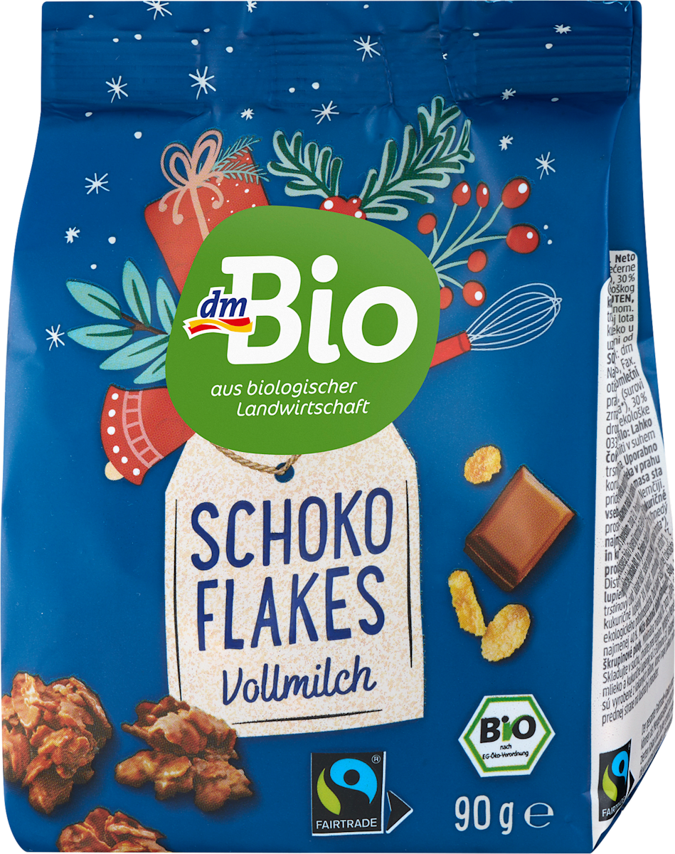 dmBio Schoko Flakes, 90 g