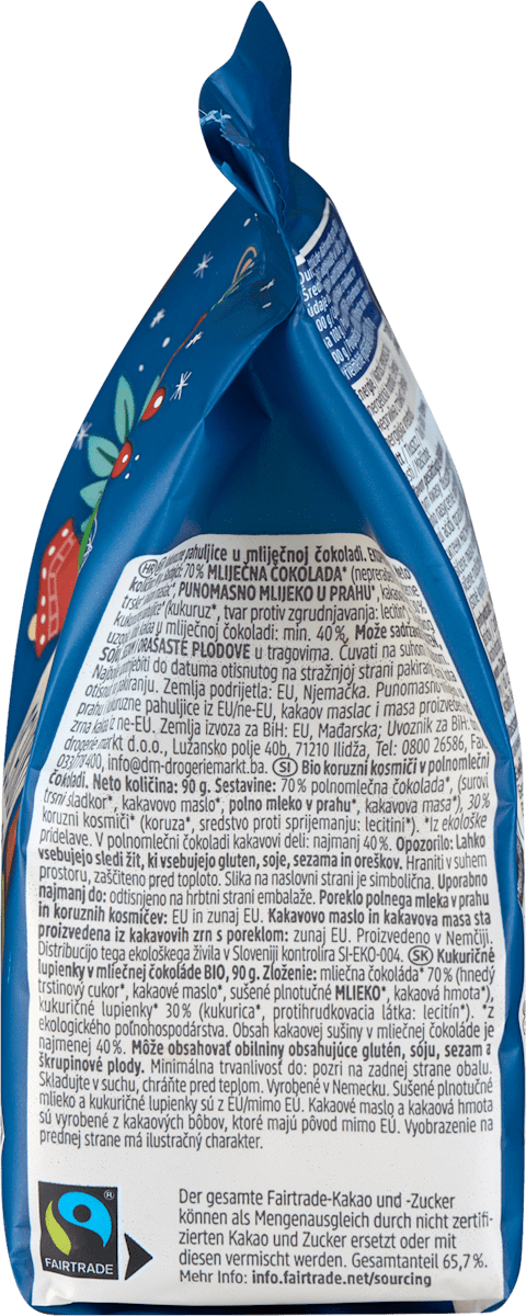 dmBio Schoko Flakes, 90 g