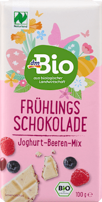 Schokolade, Joghurt-Beeren Mix, 100 g