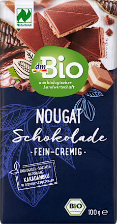 Schokolade Nougat, 100 g