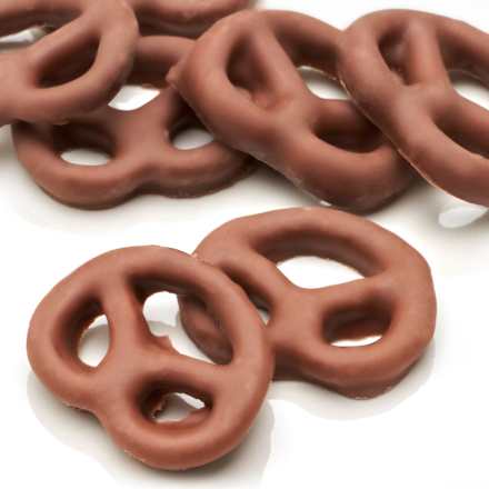 Schokolierte Brezeln, 150 g