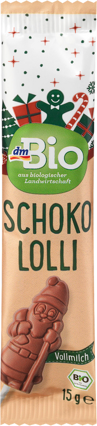 dmBio Schokololli, Vollmilch, 15 g
