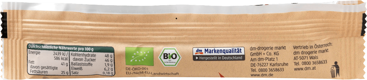 dmBio Schokololli, Vollmilch, 15 g