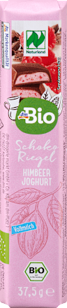 Schokoriegel, Vollmilch Himbeer Joghurt, 37,5 g