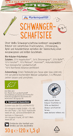 Schwangerschaftstee (20 Beutel), 30 g