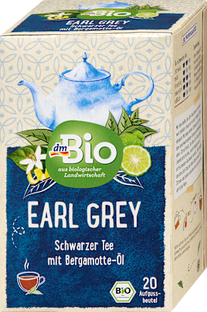 Schwarzer Tee Earl Grey (20 Beutel), 35 g