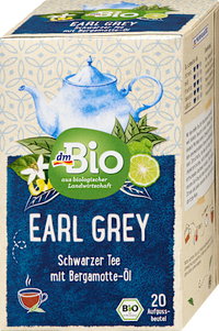 Schwarzer Tee Earl Grey (20 Beutel), 35 g