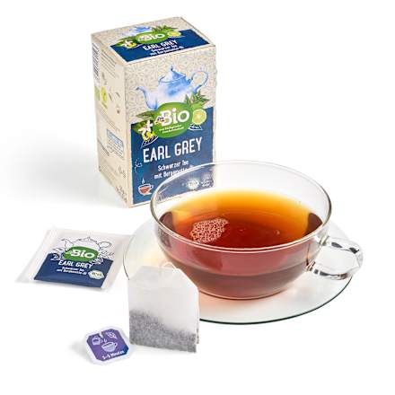 Schwarzer Tee Earl Grey (20 Beutel), 35 g