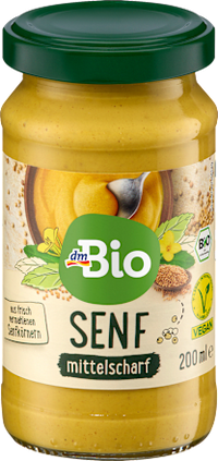 Senf mittelscharf, 200 ml